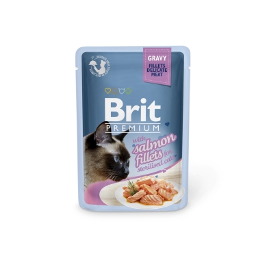 Brit Premium kot 85g sos łosoś